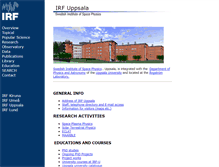 Tablet Screenshot of irfu.se